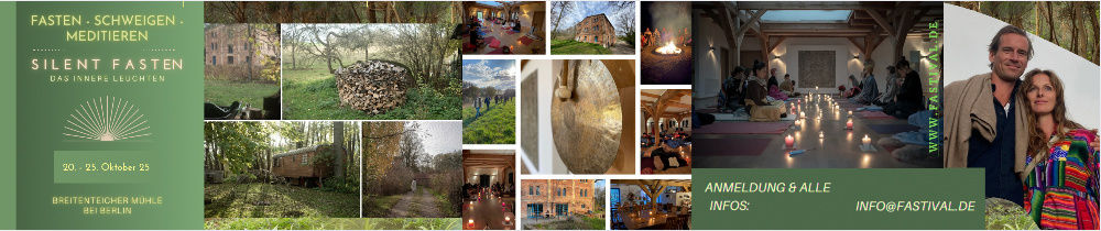Event image for SILENT FASTEN RETREAT ✨ FASTEN - SCHWEIGEN - MEDITIEREN